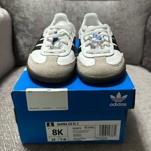 adidas Originals Samba OG White Toddler Size 8K New in box